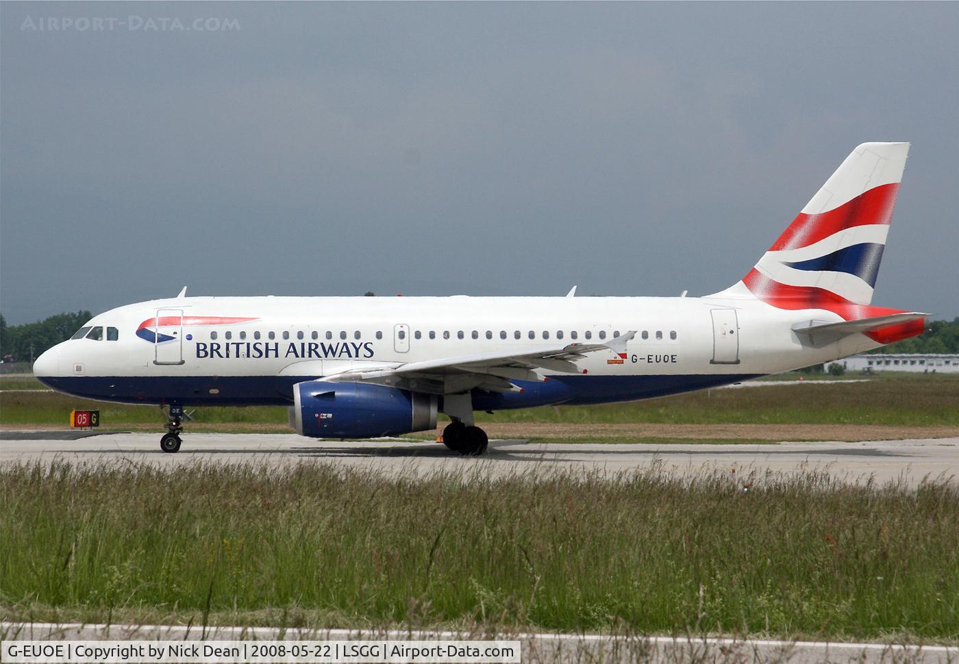 G-EUOE, 2001 Airbus A319-131 C/N 1574, /