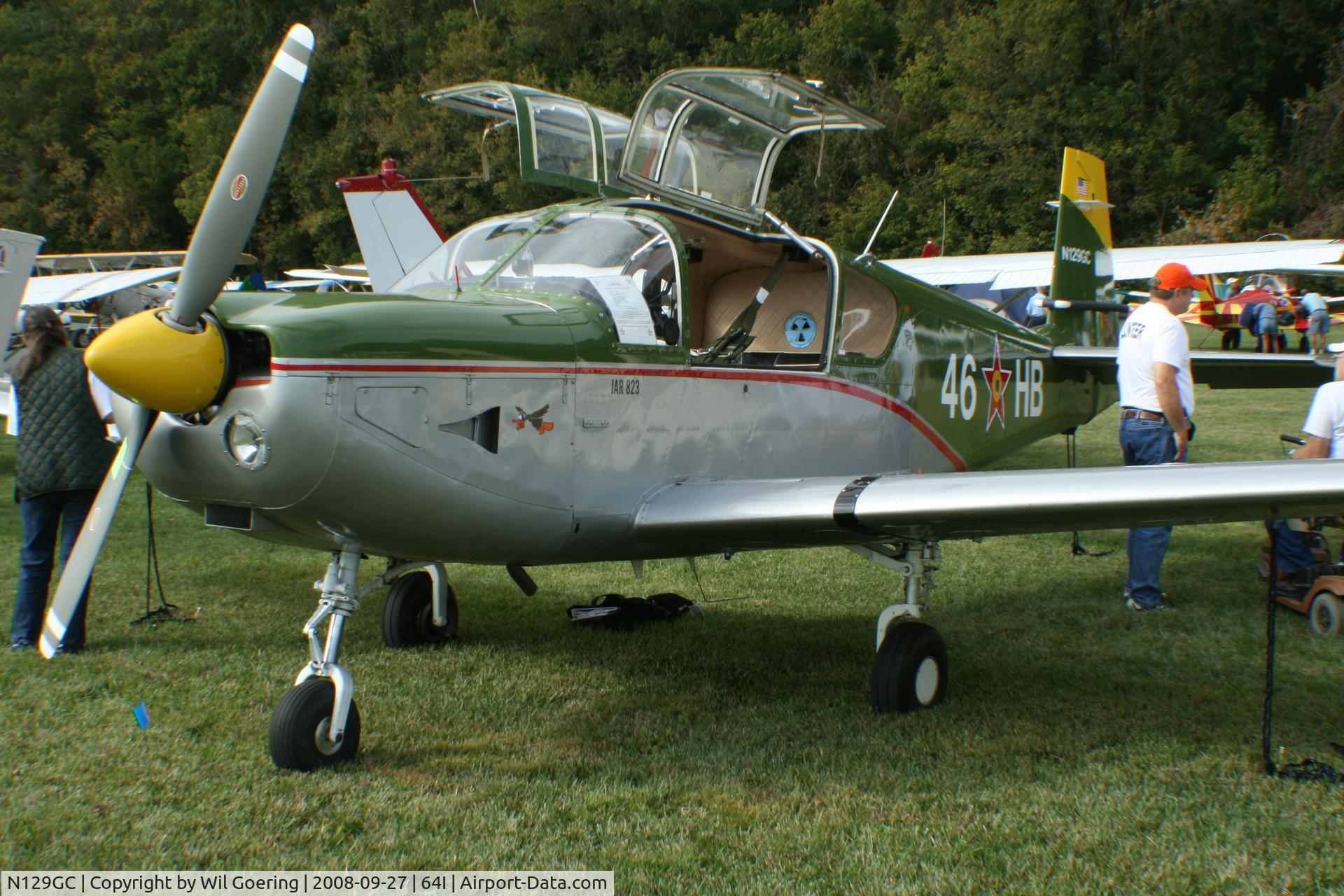 N129GC, 1980 IAR IAR-823 C/N 55, 2008 Lee Bottom Fly-in