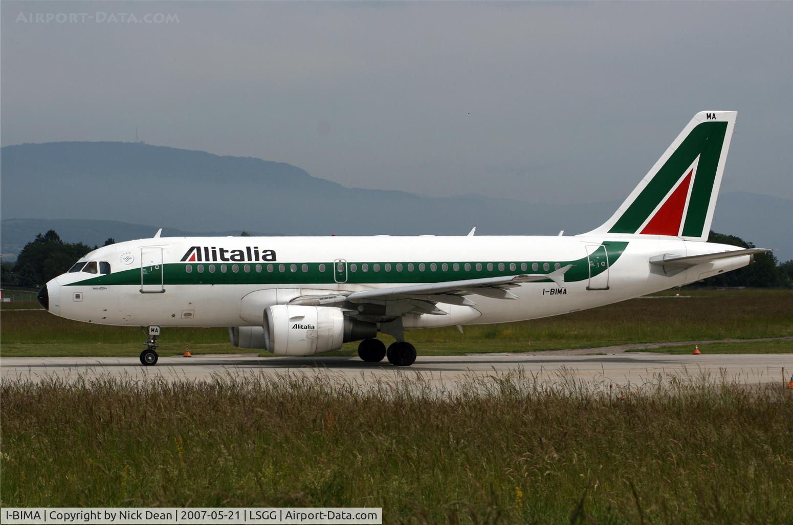 I-BIMA, 2002 Airbus A319-112 C/N 1722, /
