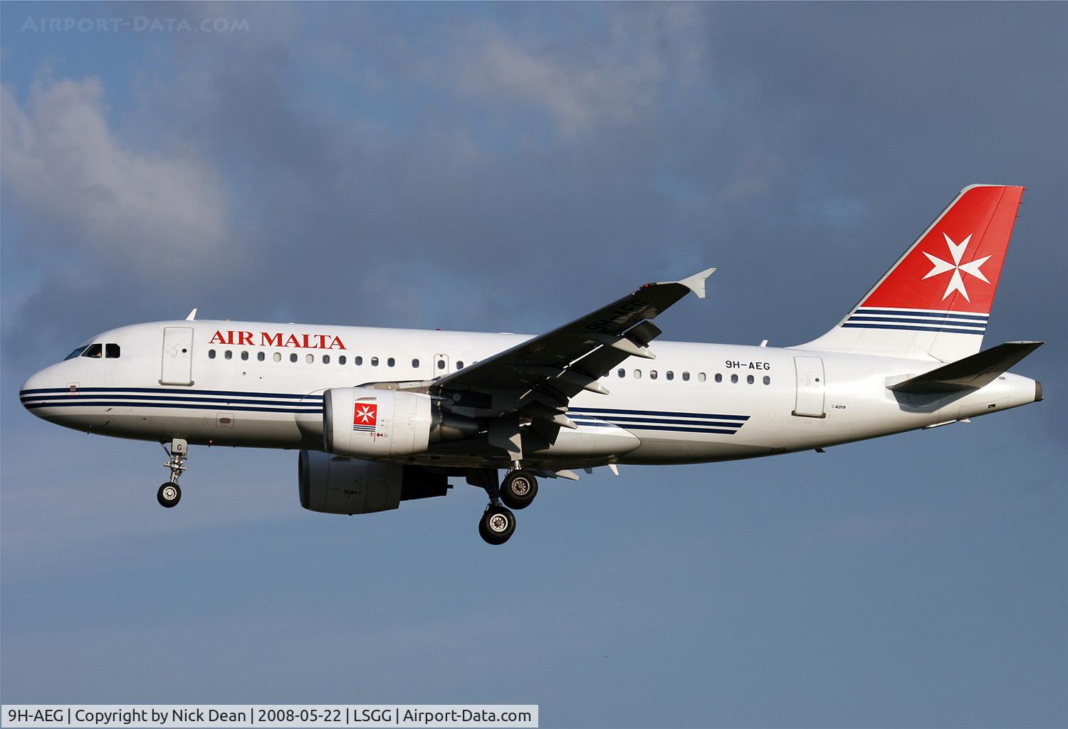 9H-AEG, 2003 Airbus A319-112 C/N 2113, /
