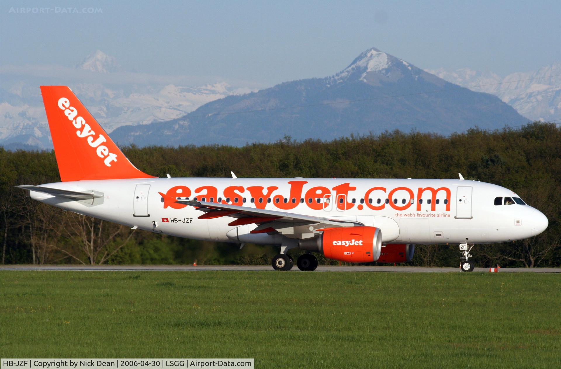 HB-JZF, 2004 Airbus A319-111 C/N 2184, LSGG/GVA