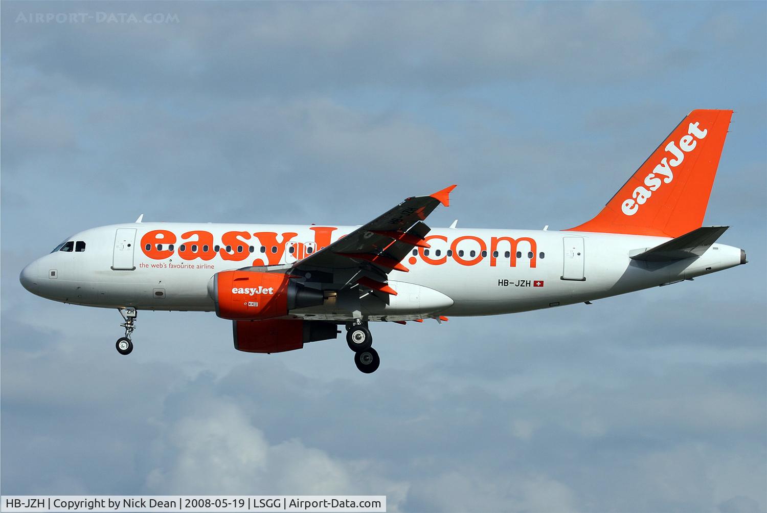 HB-JZH, 2004 Airbus A319-111 C/N 2230, LSGG