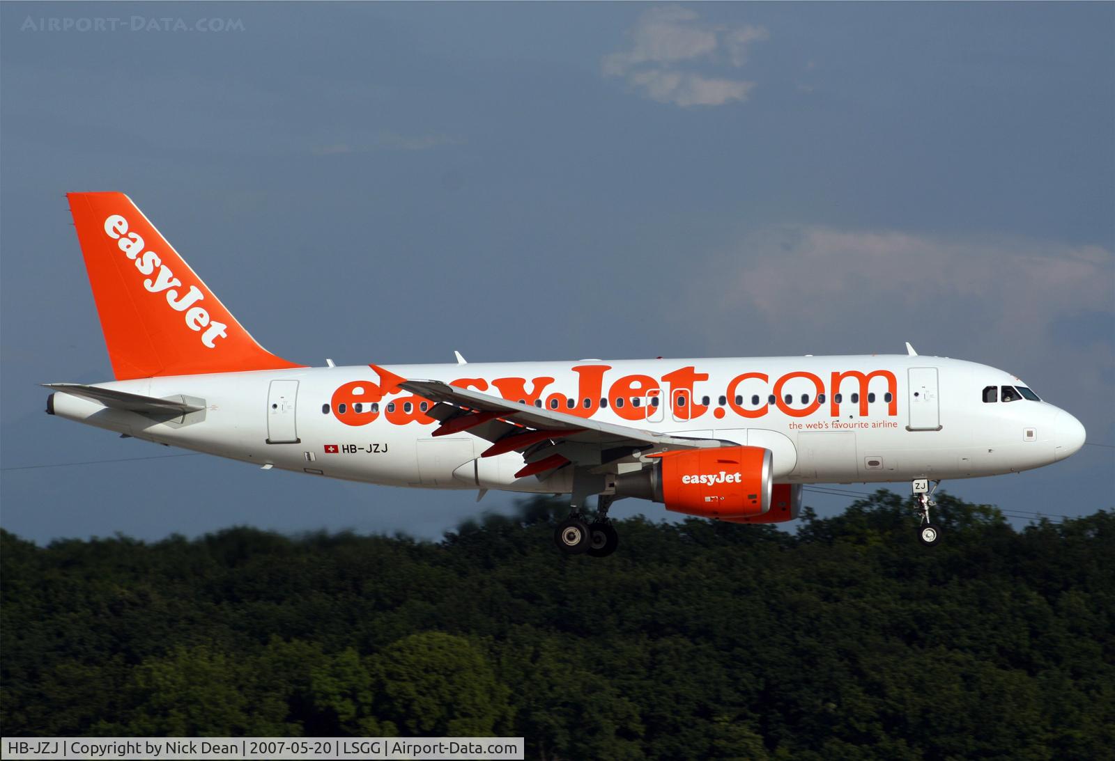 HB-JZJ, 2004 Airbus A319-111 C/N 2265, /
