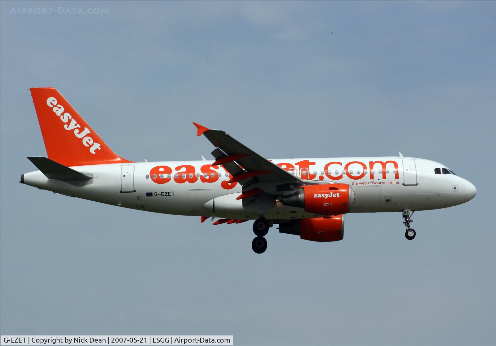 G-EZET, 2004 Airbus A319-111 C/N 2271, /