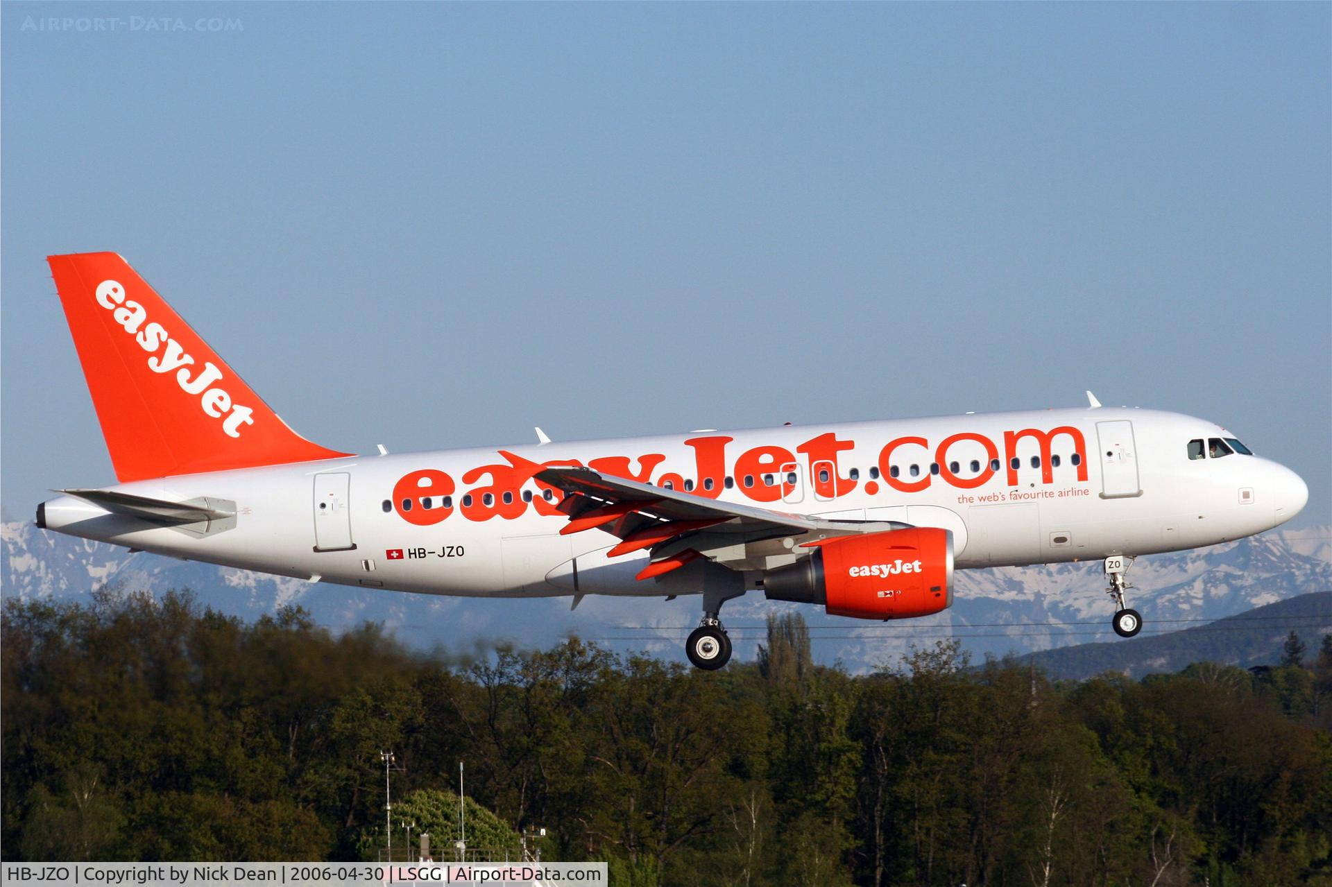 HB-JZO, 2005 Airbus A319-111 C/N 2398, LSGG