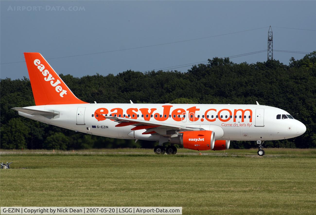 G-EZIN, 2005 Airbus A319-111 C/N 2503, /