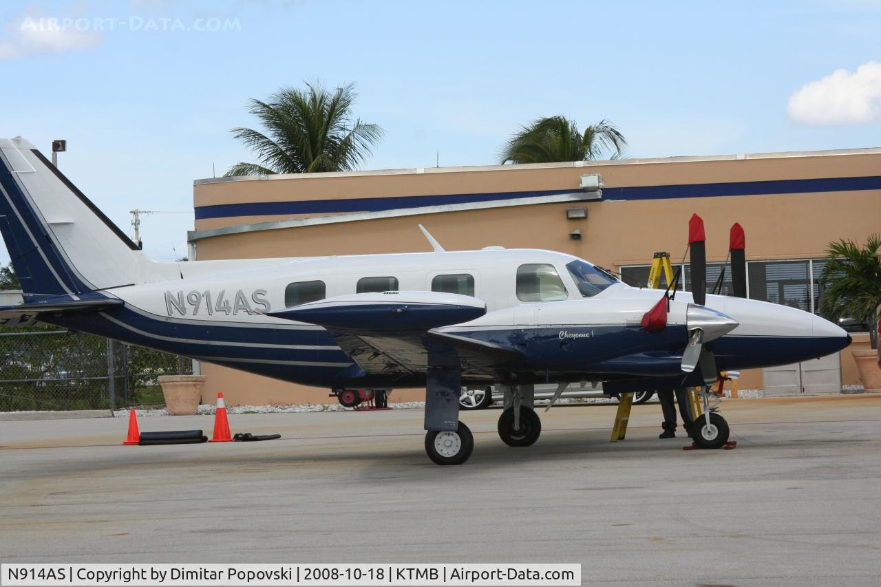 N914AS, 1981 Piper PA-31T1 C/N 31T8104066, Piper Cheyenne