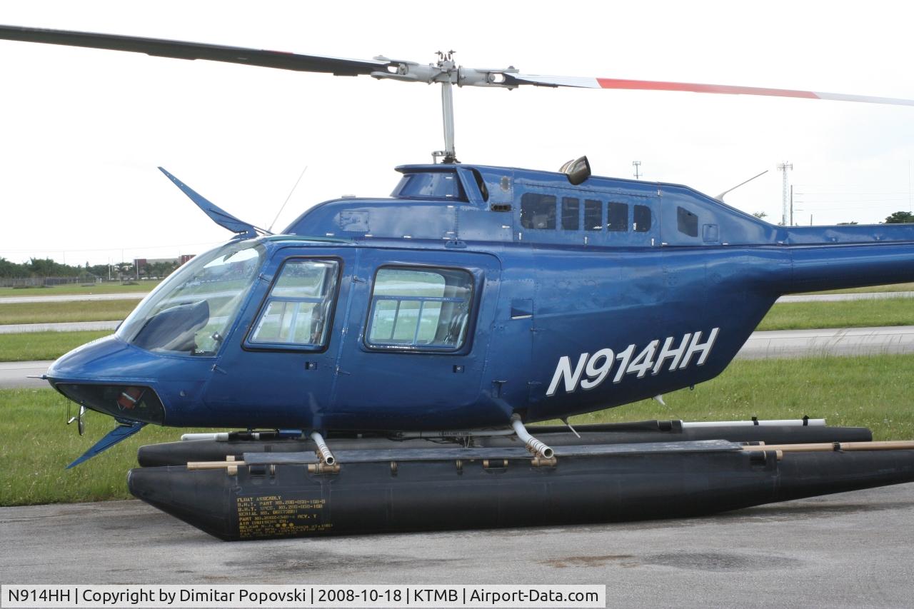 N914HH, 1977 Bell 206B C/N 2297, /