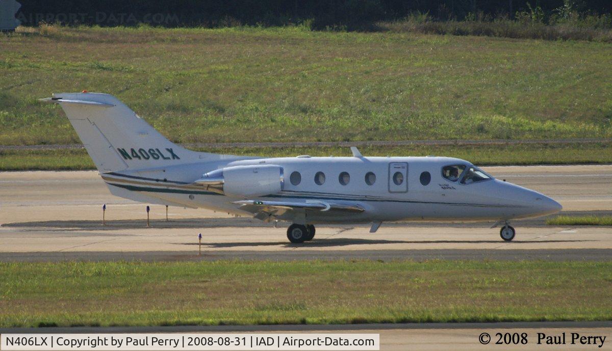 N406LX, 1998 Beech 400A Beechjet C/N RK-178, Another bizjet into Dulles