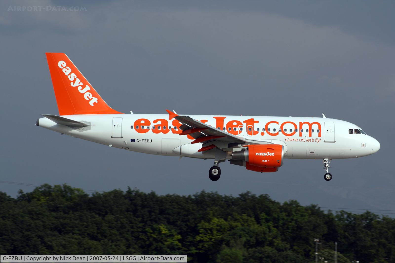 G-EZBU, 2007 Airbus A319-111 C/N 3118, /