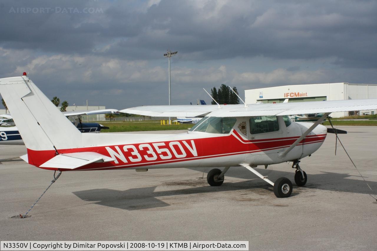 N3350V, 1974 Cessna 150M C/N 15076469, /