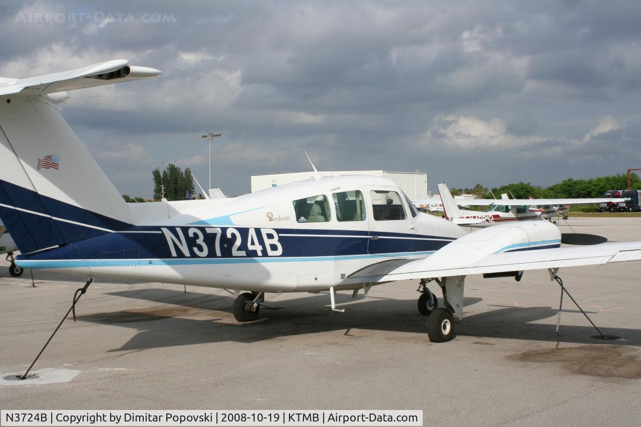 N3724B, 1980 Beech 76 Duchess C/N ME-349, /