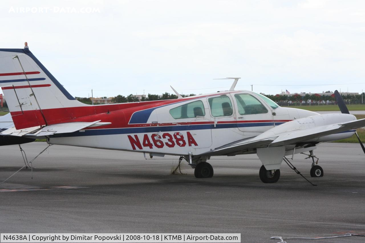 N4638A, 1971 Beech 95-B55 (T42A) Baron C/N TC-1408, /