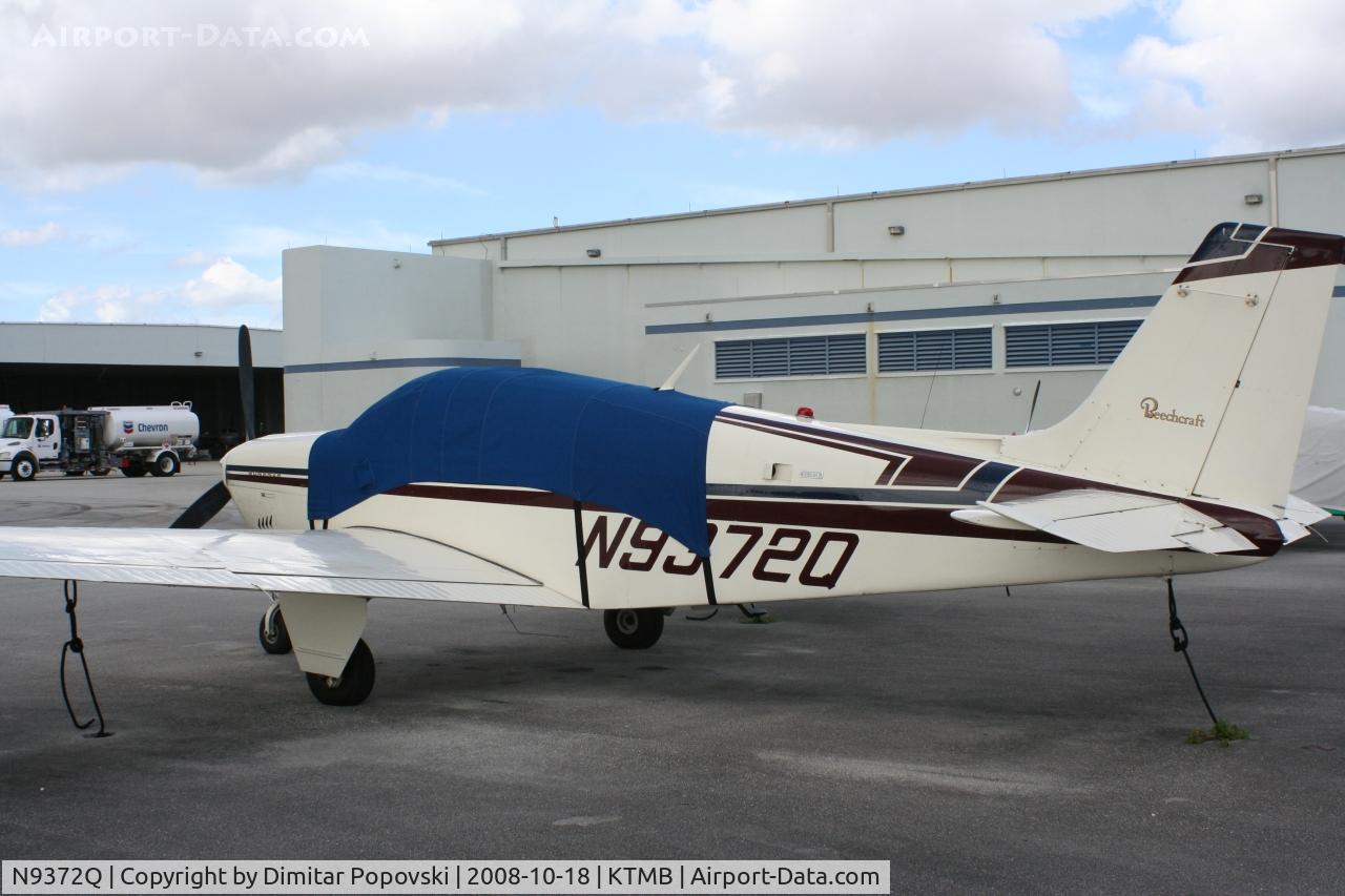 N9372Q, 1972 Beech G33 C/N CD-1272, /