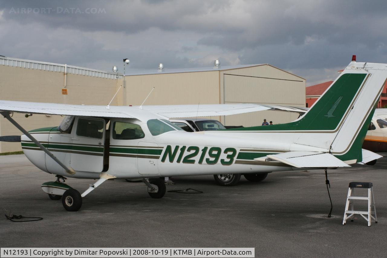 N12193, 1973 Cessna 172M C/N 17261874, /