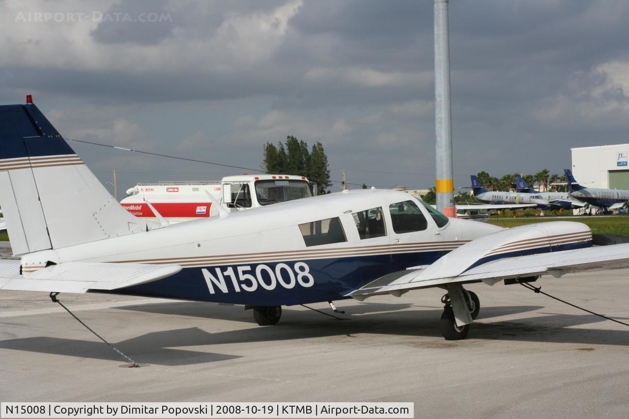 N15008, 1972 Piper PA-34-200 C/N 34-7250346, Piper Seneca