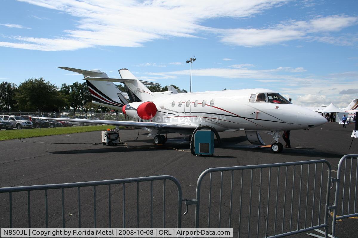 N850JL, 2001 Raytheon Hawker 800XP C/N 258548, Hawker 800