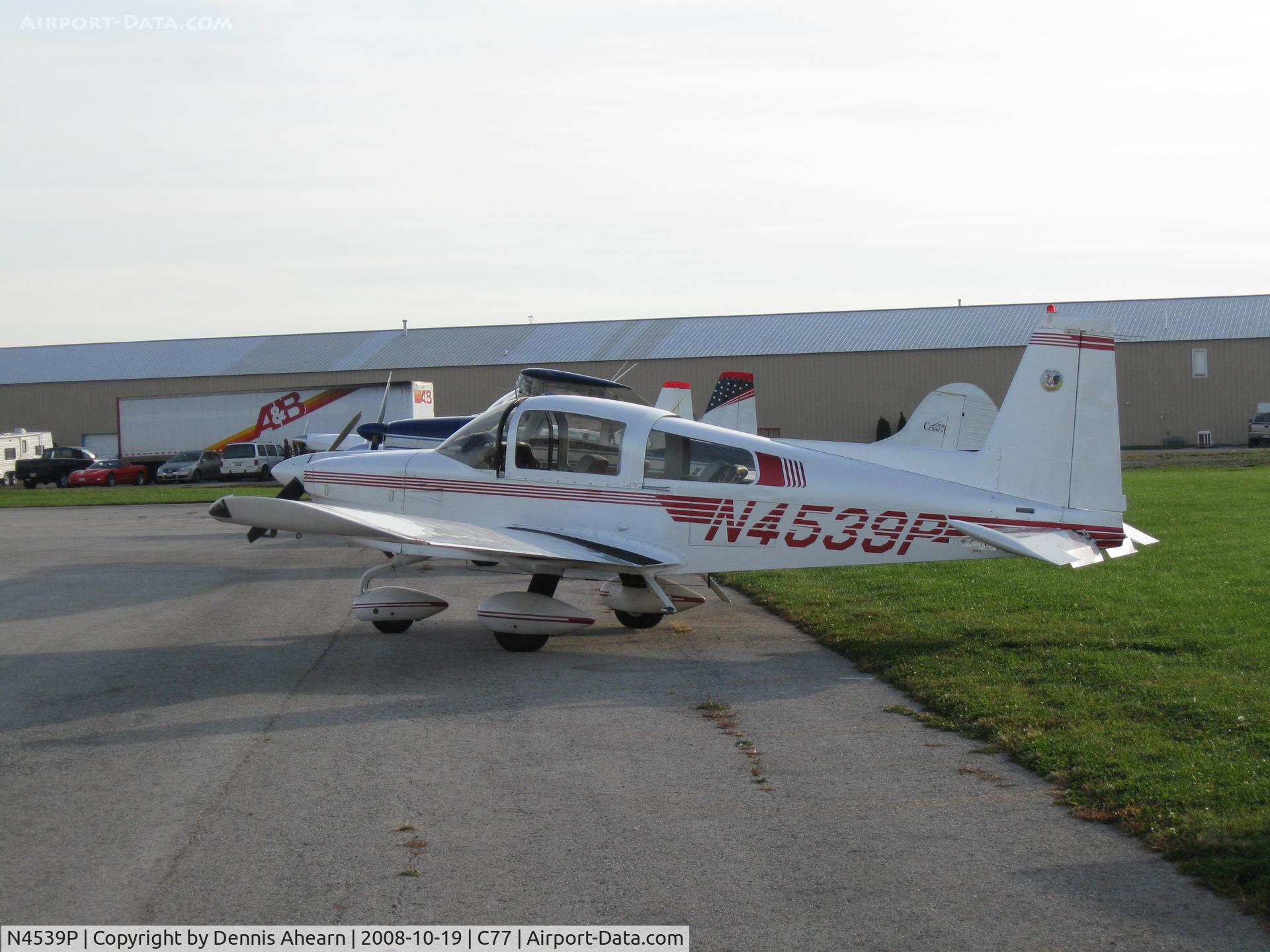 N4539P, 1979 Grumman American AA-5B Tiger C/N AA5B1301, Poplar Grove,IL