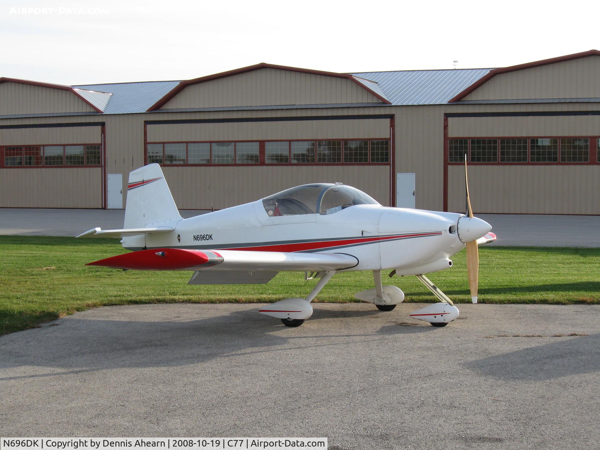 N696DK, 2001 Vans RV-6A C/N 20636, Poplar Grove,IL