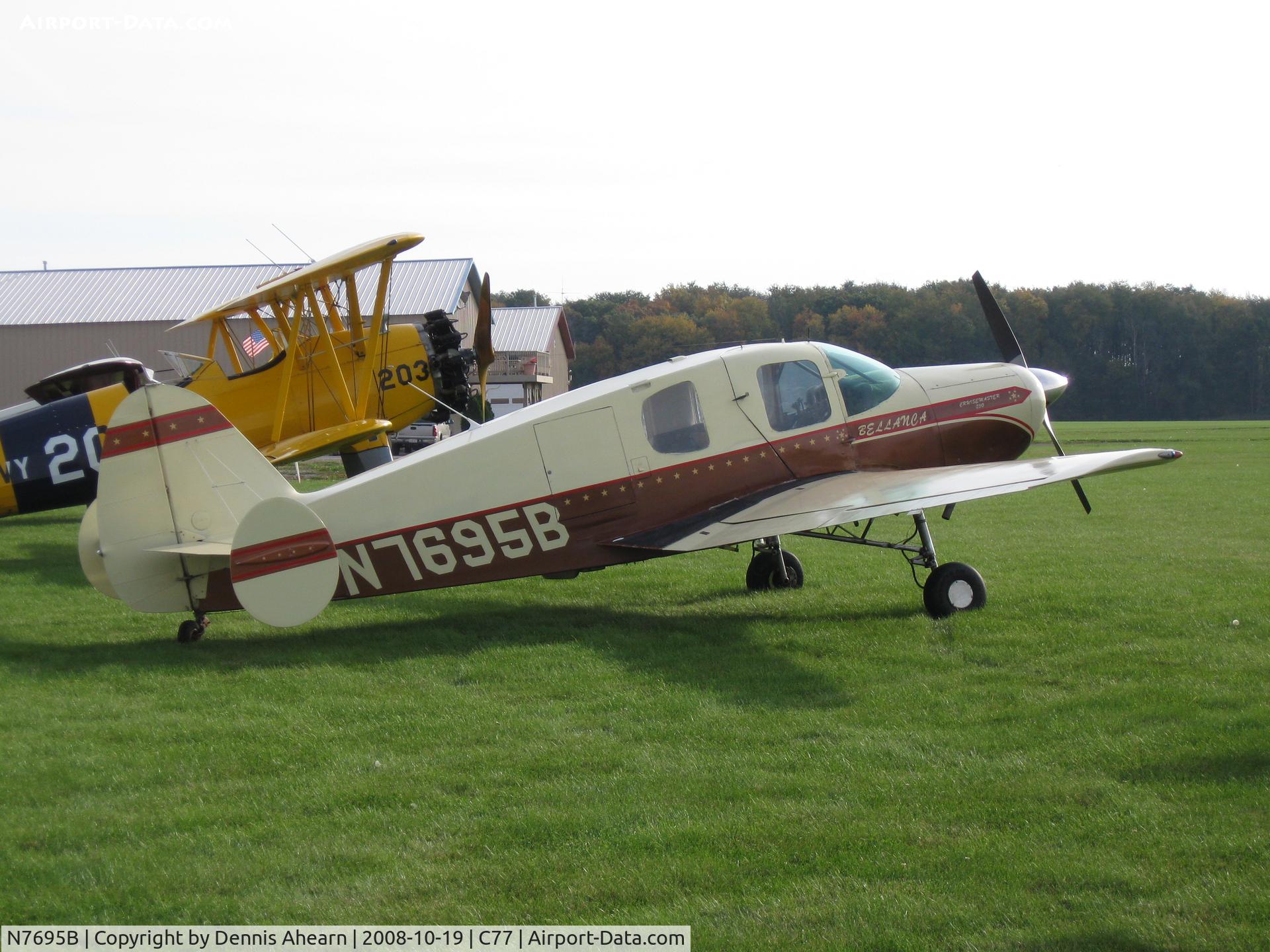 N7695B, 1958 Bellanca 14-19-2 Cruisair Senior C/N 4046, Poplar Grove,IL
