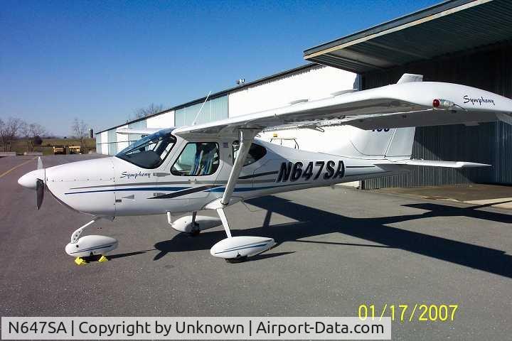 N647SA, 2005 Symphony SA-160 C/N S-0009, Symohony 647SA