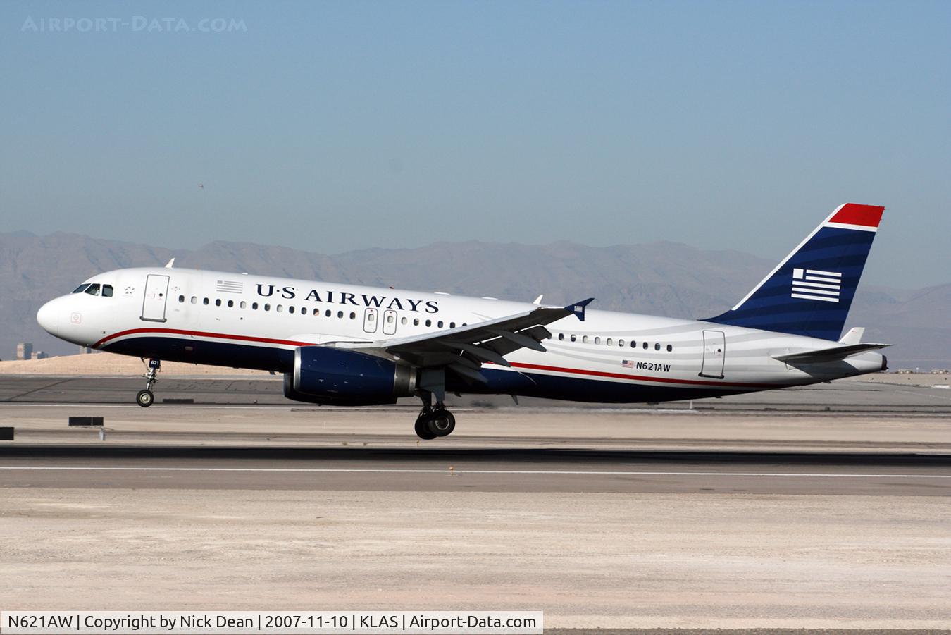 N621AW, 1989 Airbus A320-231 C/N 053, /