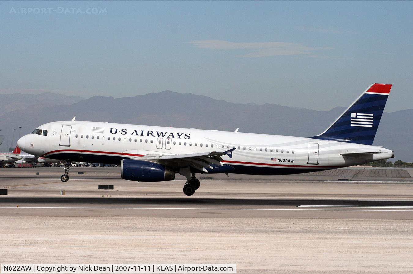 N622AW, 1989 Airbus A320-231 C/N 054, /