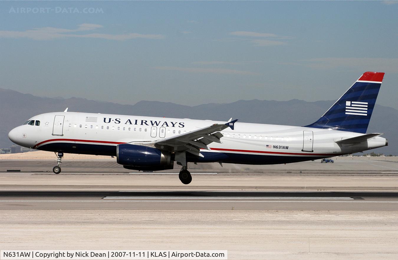 N631AW, 1990 Airbus A320-231 C/N 77, /