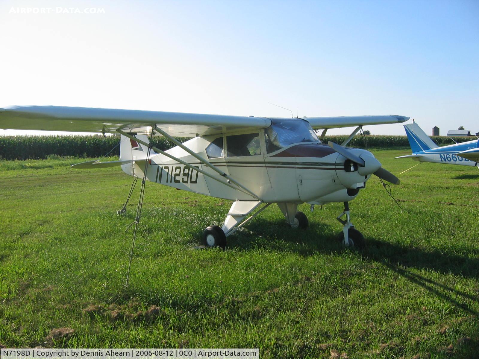 N7198D, 1957 Piper PA-18A 150 Super Cub C/N 18-5666, Dacy Airport, Havard,IL