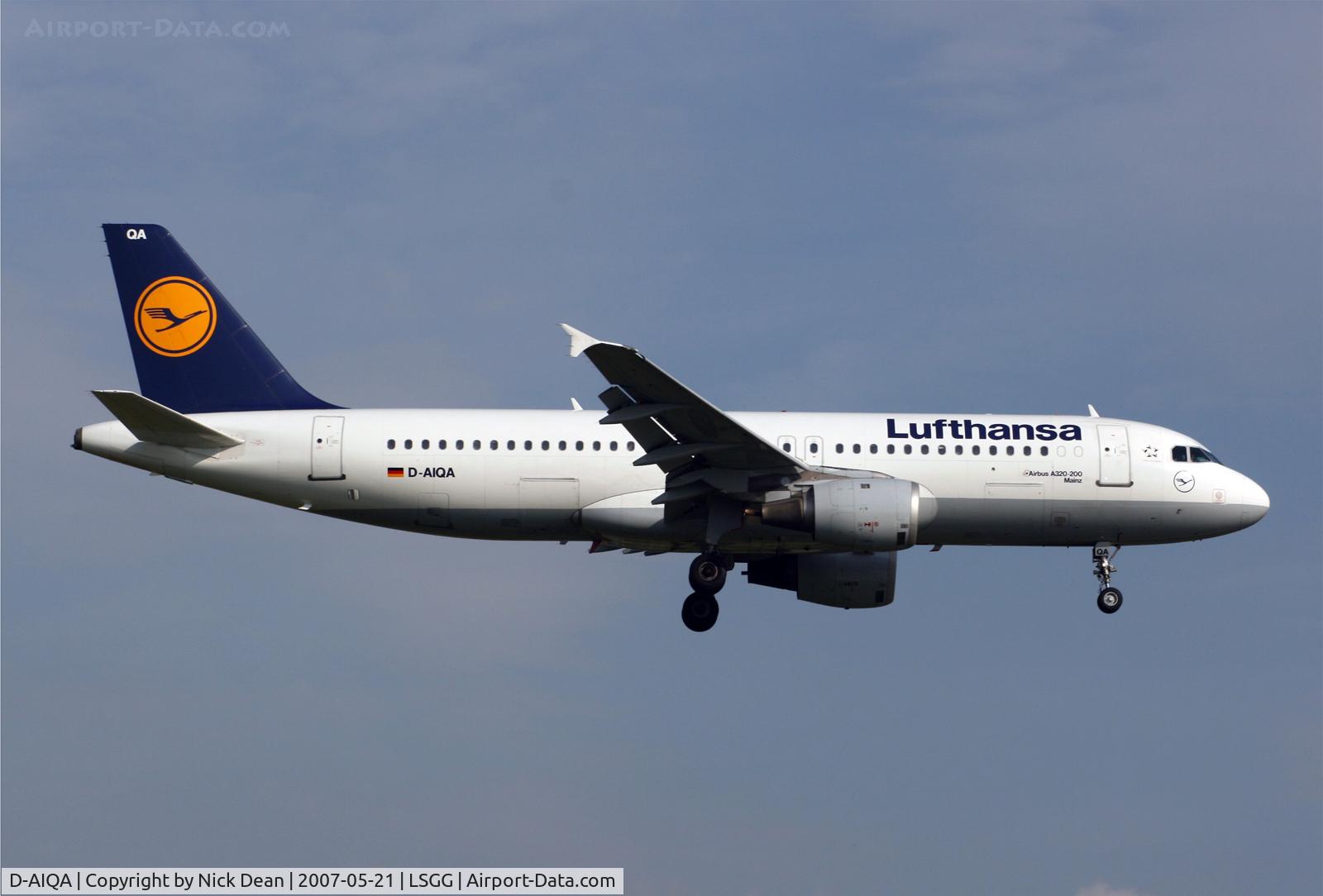 D-AIQA, 1991 Airbus A320-211 C/N 0172, /