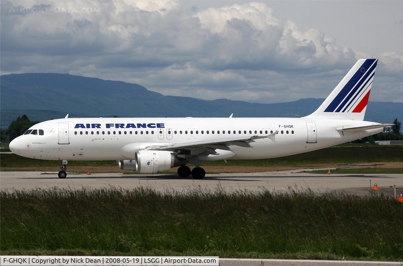 F-GHQK, 1991 Airbus A320-211 C/N 0236, /