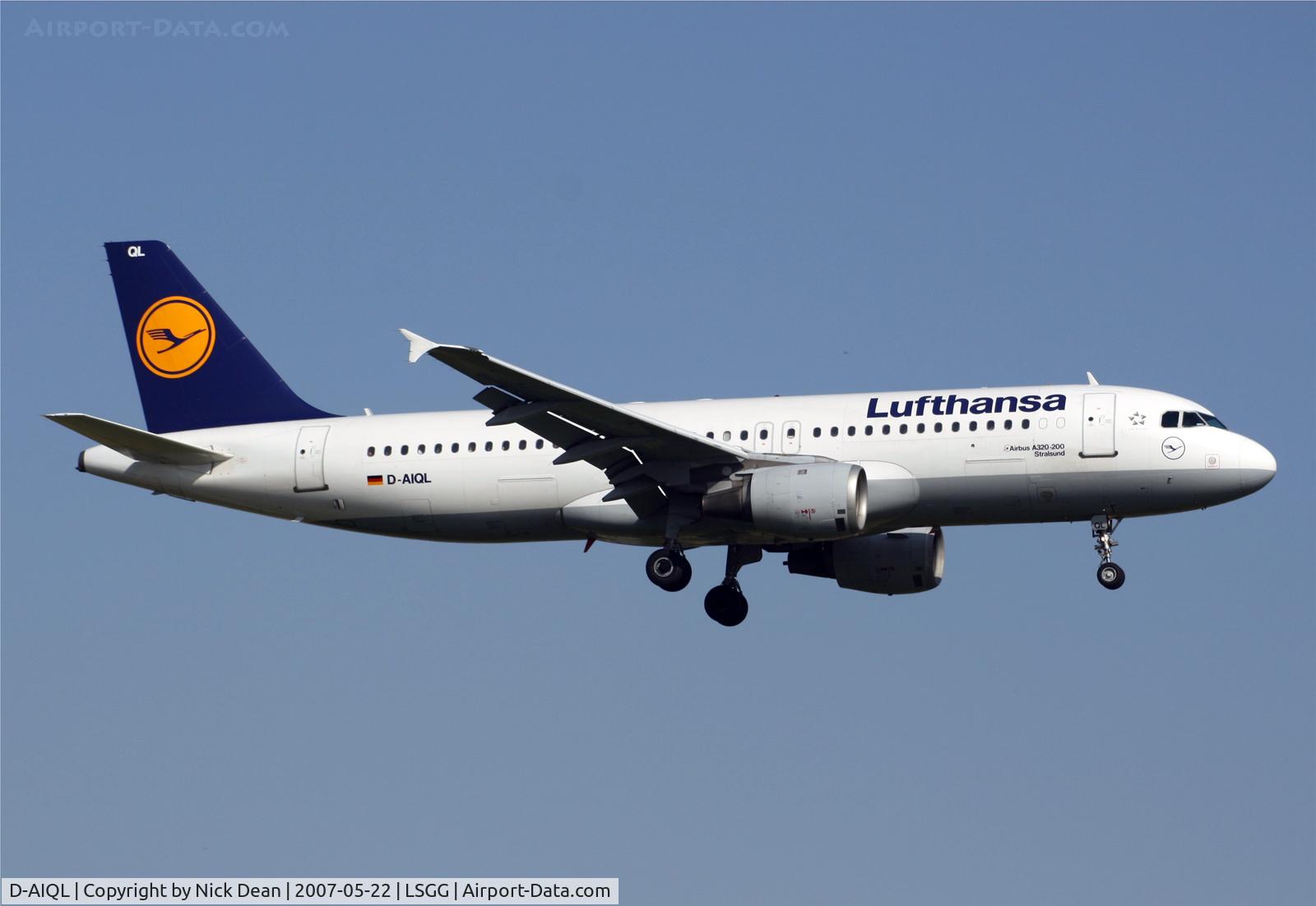 D-AIQL, 1991 Airbus A320-211 C/N 0267, /