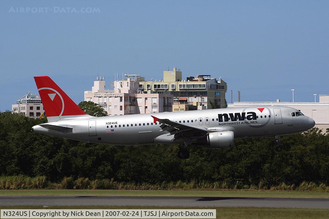 N324US, 1992 Airbus A320-211 C/N 273, /