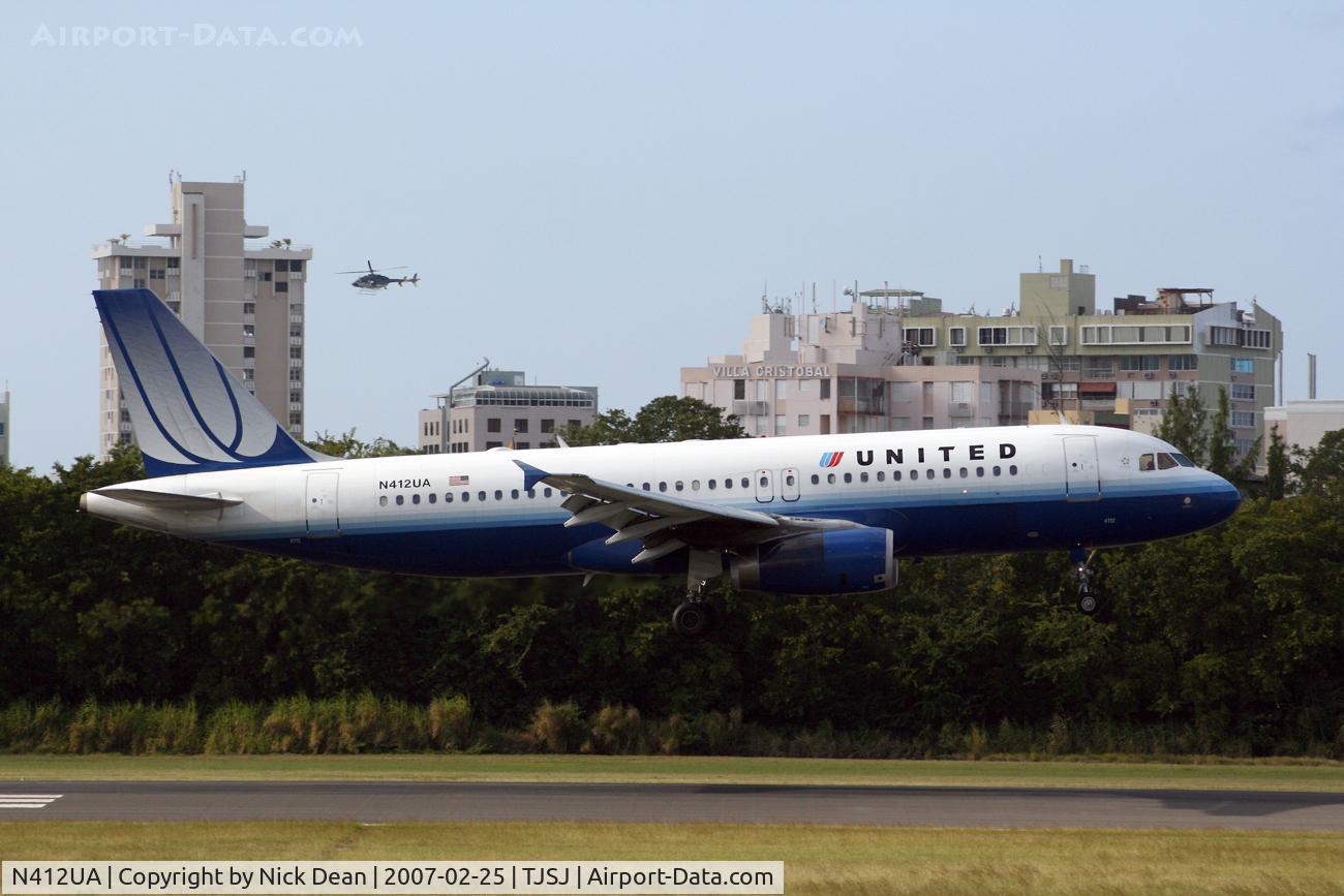 N412UA, 1994 Airbus A320-232 C/N 465, /