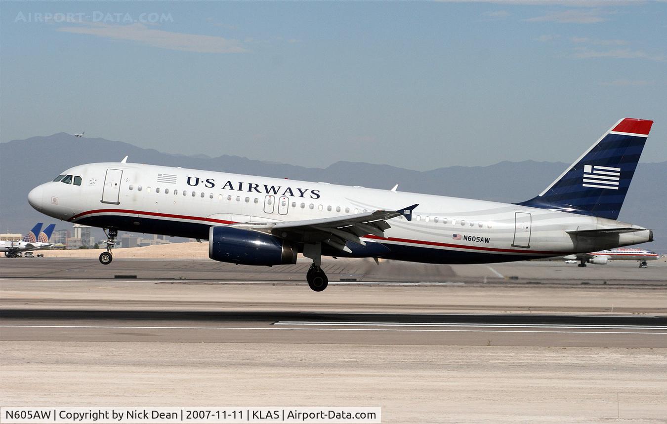 N605AW, 1997 Airbus A320-232 C/N 543, /