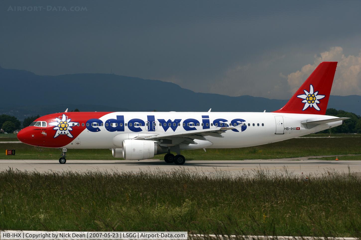HB-IHX, 1998 Airbus A320-214 C/N 0942, LSGG