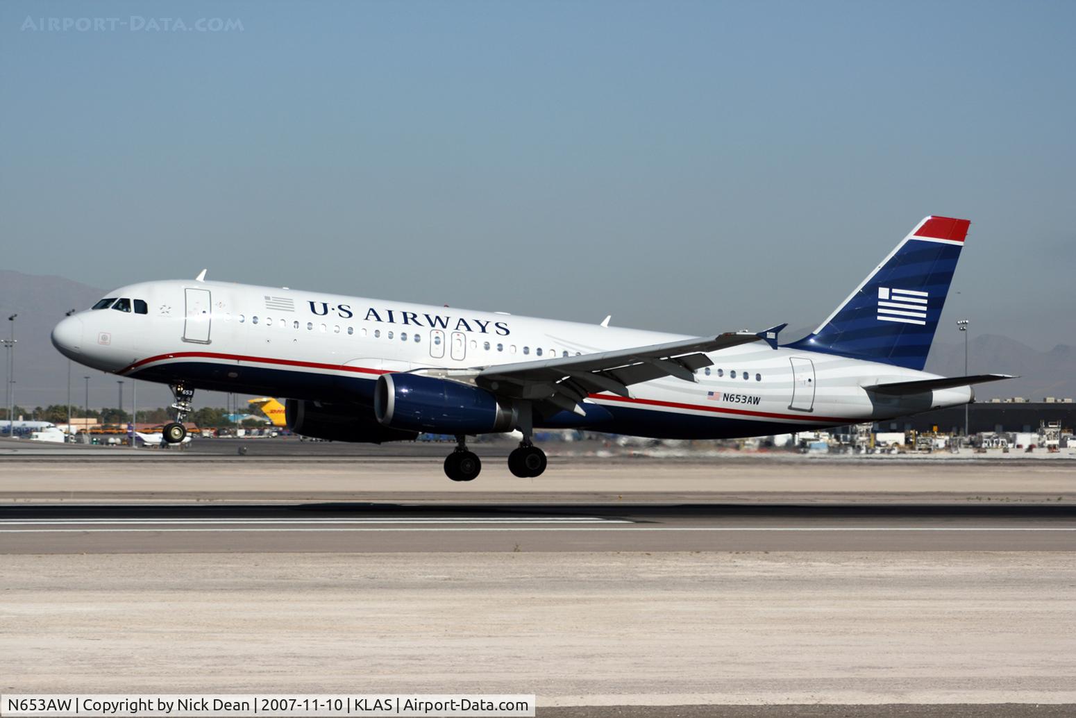 N653AW, 1999 Airbus A320-232 C/N 1003, /