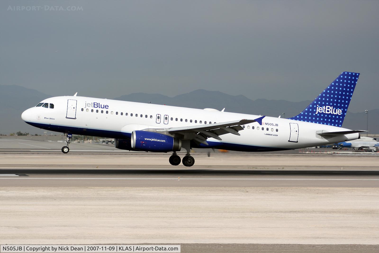 N505JB, 2000 Airbus A320-232 C/N 1173, /