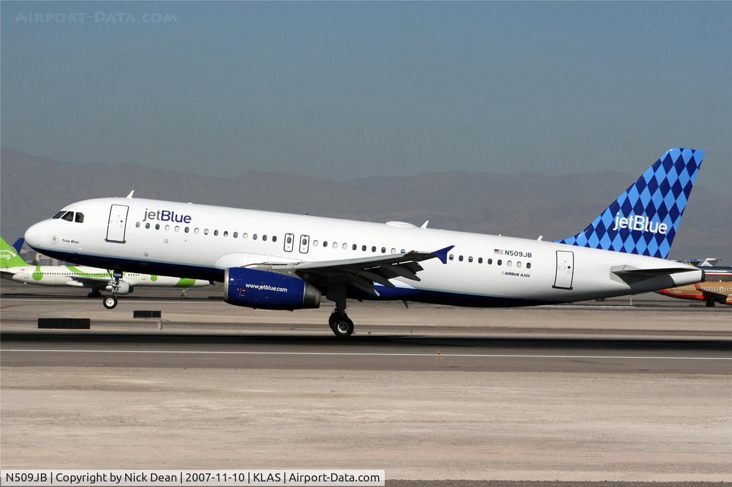 N509JB, 2000 Airbus A320-232 C/N 1270, /