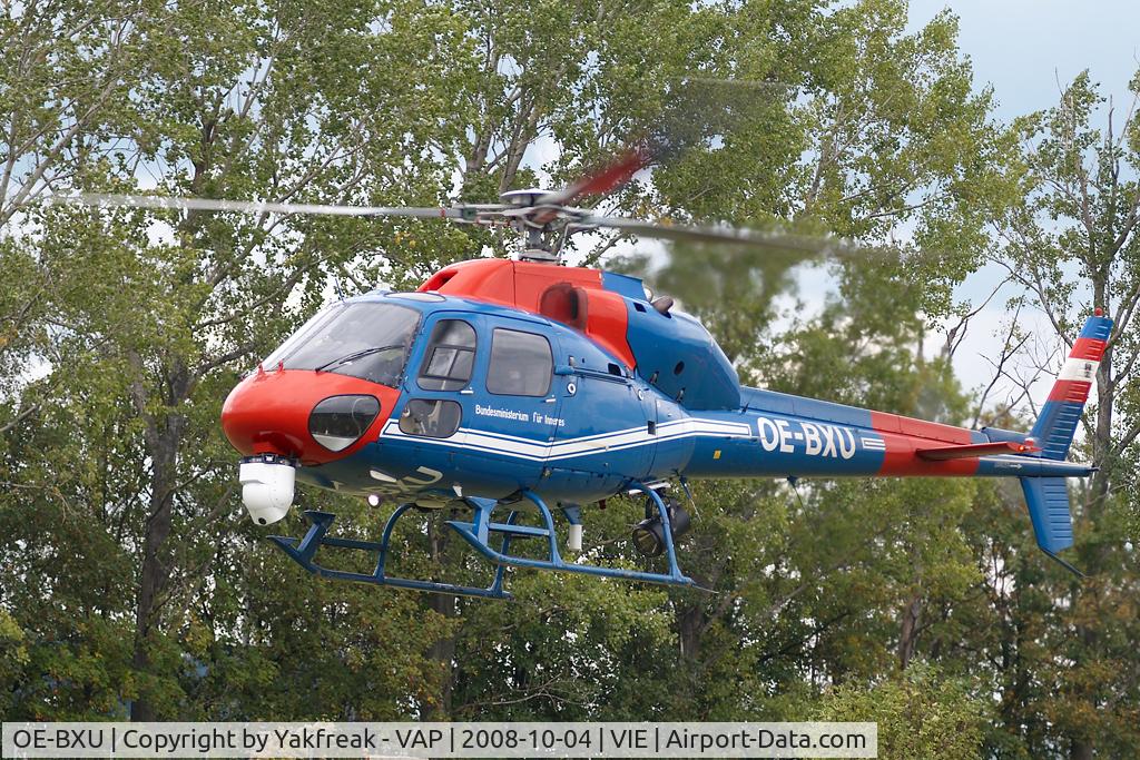 OE-BXU, Aerospatiale AS-355F-2 Ecureuil 2 C/N 5485, Austrian Police AS355