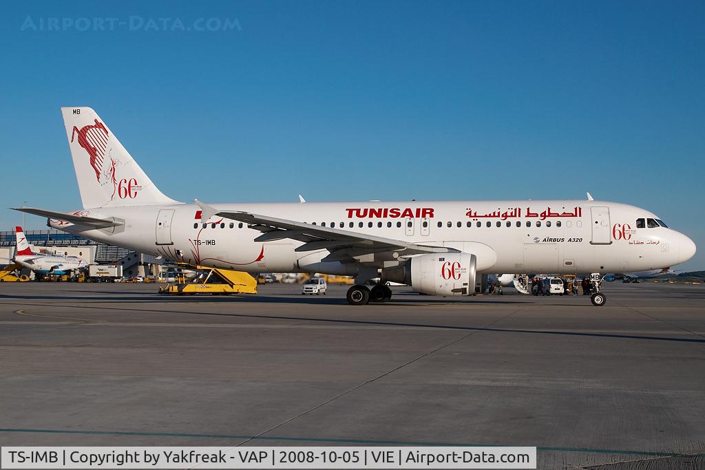 TS-IMB, 1990 Airbus A320-211 C/N 0119, Tunis Air Airbus 320