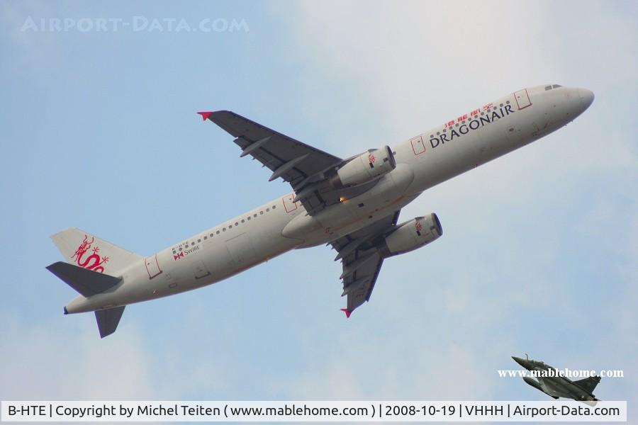 B-HTE, 1999 Airbus A321-231 C/N 1024, Dragonair