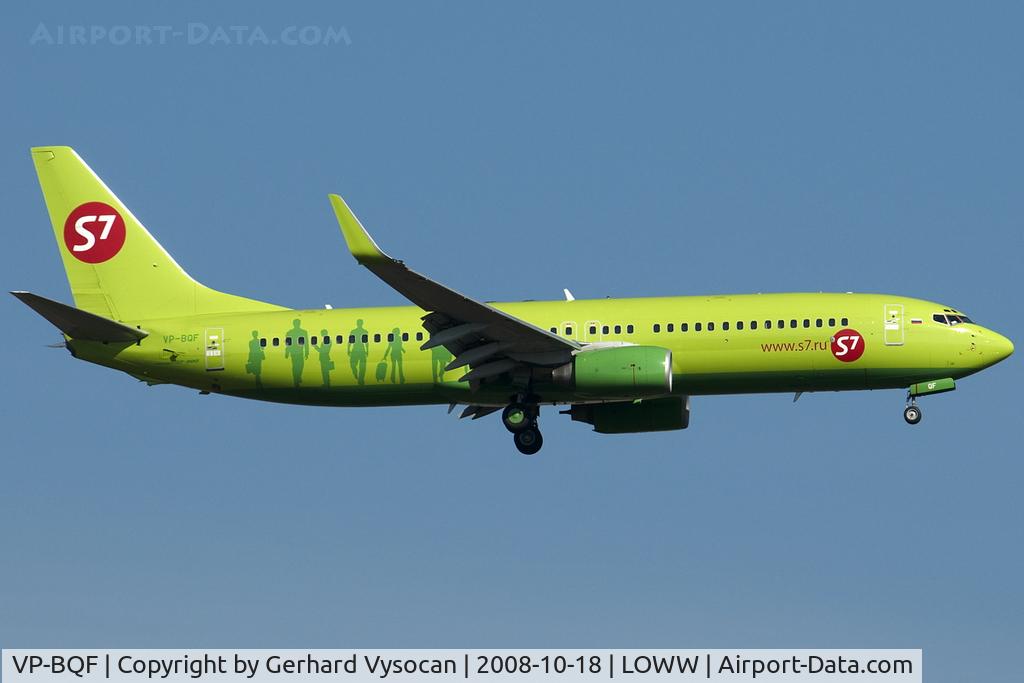 VP-BQF, 2001 Boeing 737-83N C/N 28243, S7