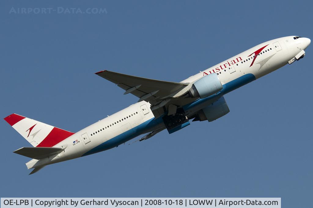 OE-LPB, 1998 Boeing 777-2Z9/ER C/N 28699, wow