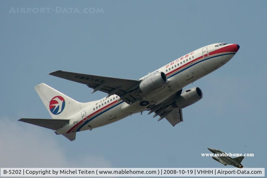 B-5202, 2005 Boeing 737-79L C/N 34537, China Eastern Airlines