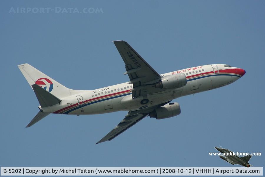 B-5202, 2005 Boeing 737-79L C/N 34537, China Eastern Airlines