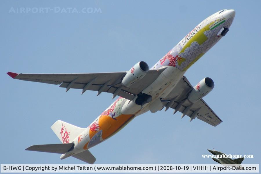 B-HWG, 2005 Airbus A330-343 C/N 662, Dragonair
