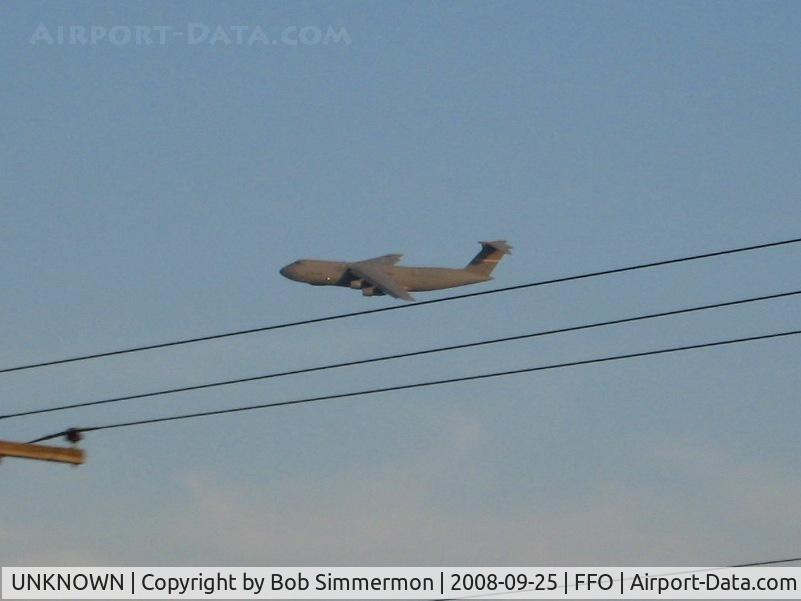 UNKNOWN, , C5 in the pattern at Wright Patterson AFB, Dayton, Ohio