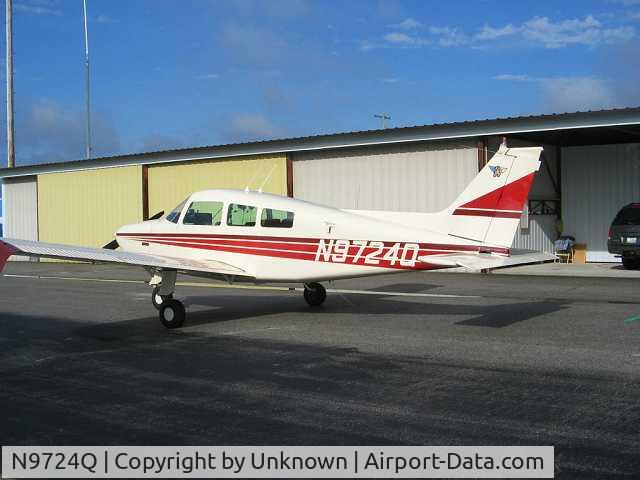N9724Q, 1970 Beech C23 Sundowner 180 C/N M-1306, Beech N9724Q