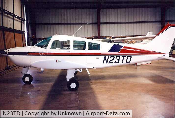 N23TD, 1976 Beech C23 Sundowner 180 C/N M-1785, Beech 23TD